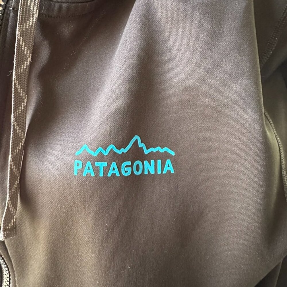 Patagonia Mens Full Zip Hoodie, Tech Fleece, Black, L - Picture 3 of 10